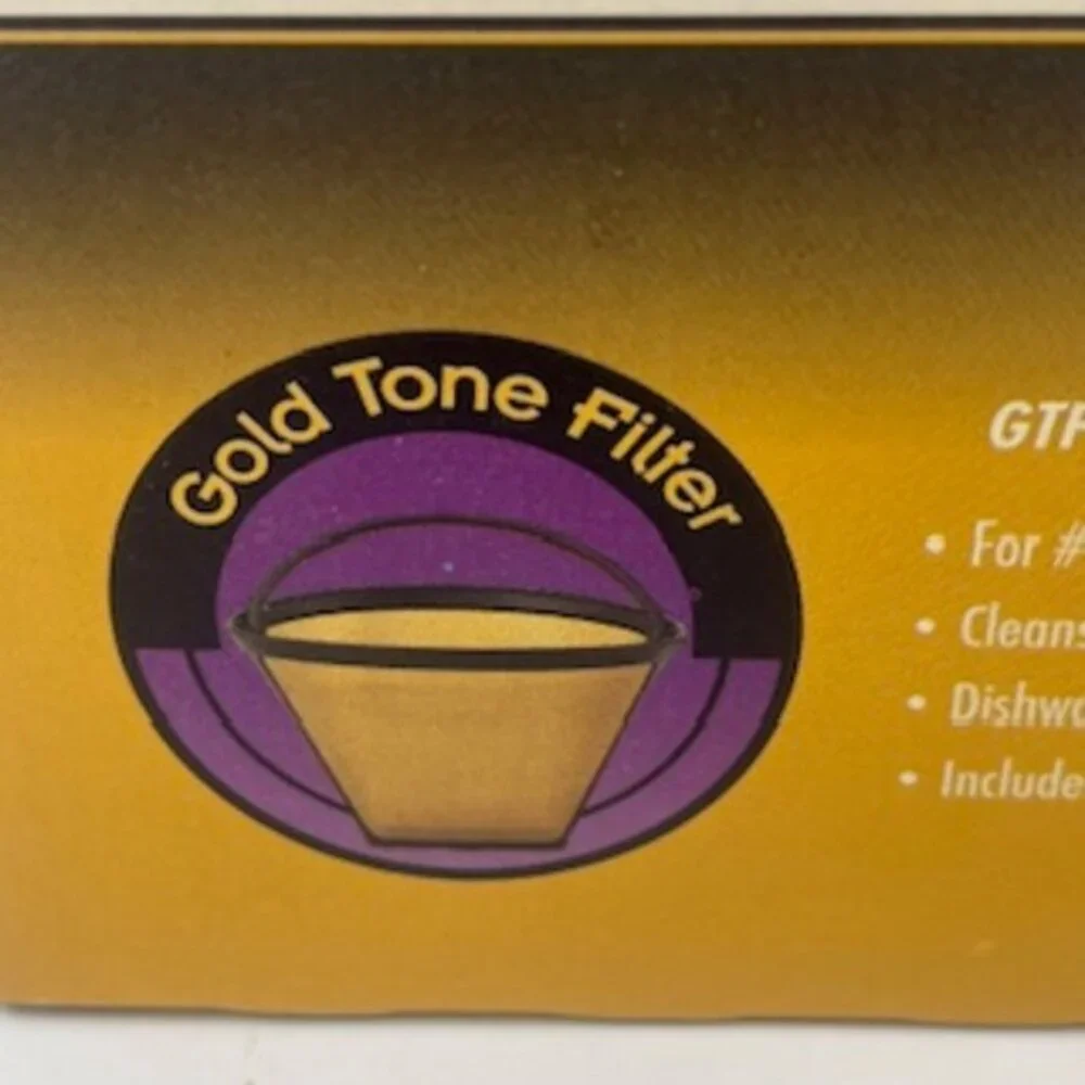 New Mr.‎ Coffee Permanent Coffee Filter Gold Tone GTF 3 - 10 To 12 Cups